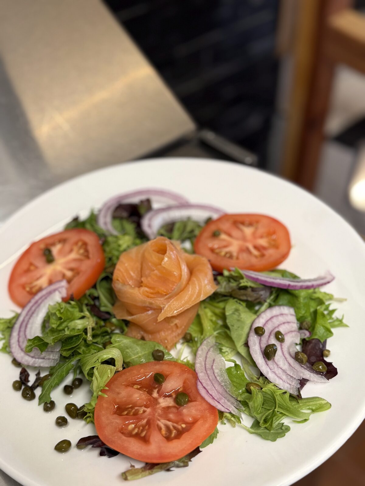 Plate from the Pasta y Chile kitchen