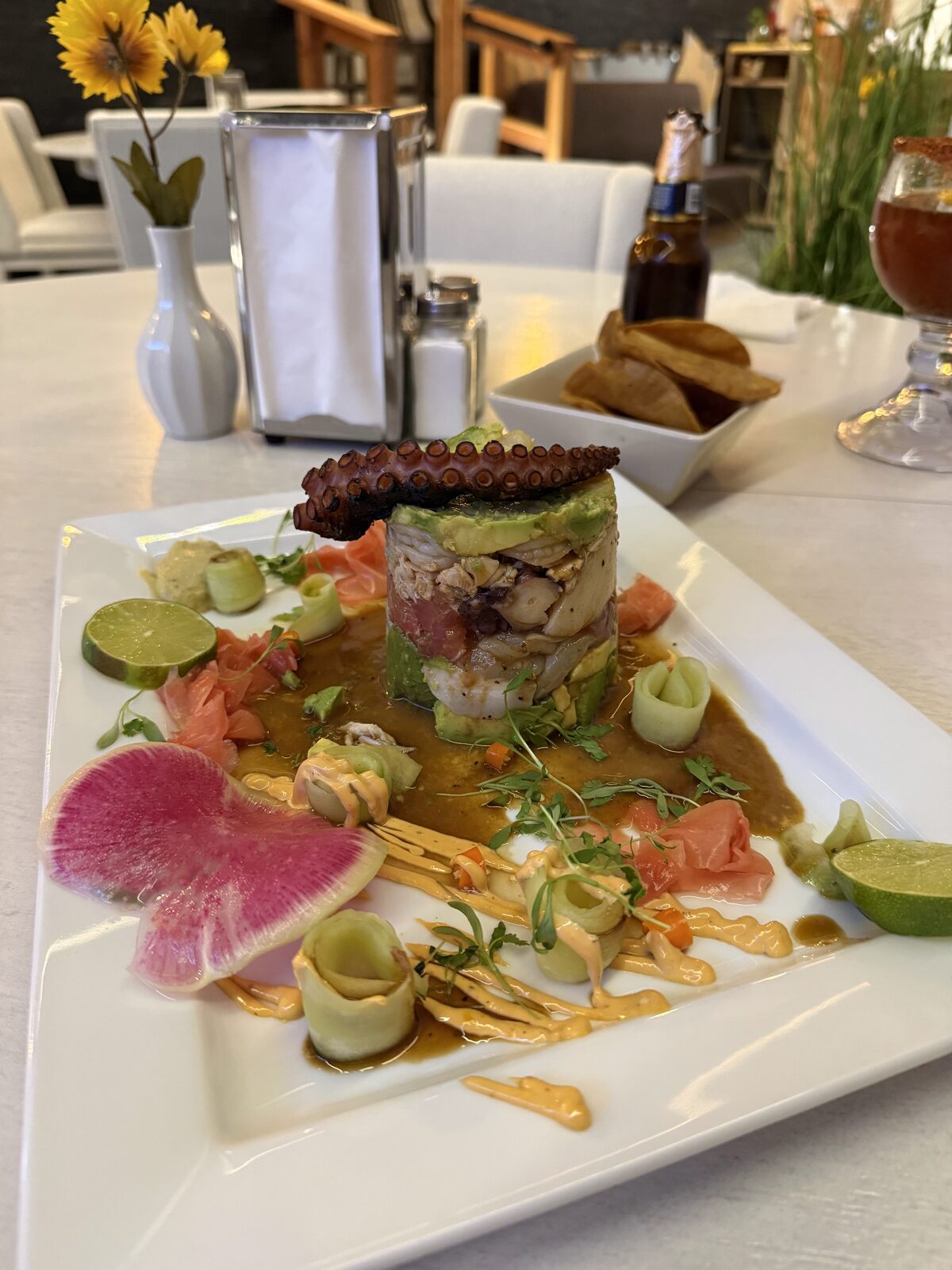 Plate from the Pasta y Chile kitchen