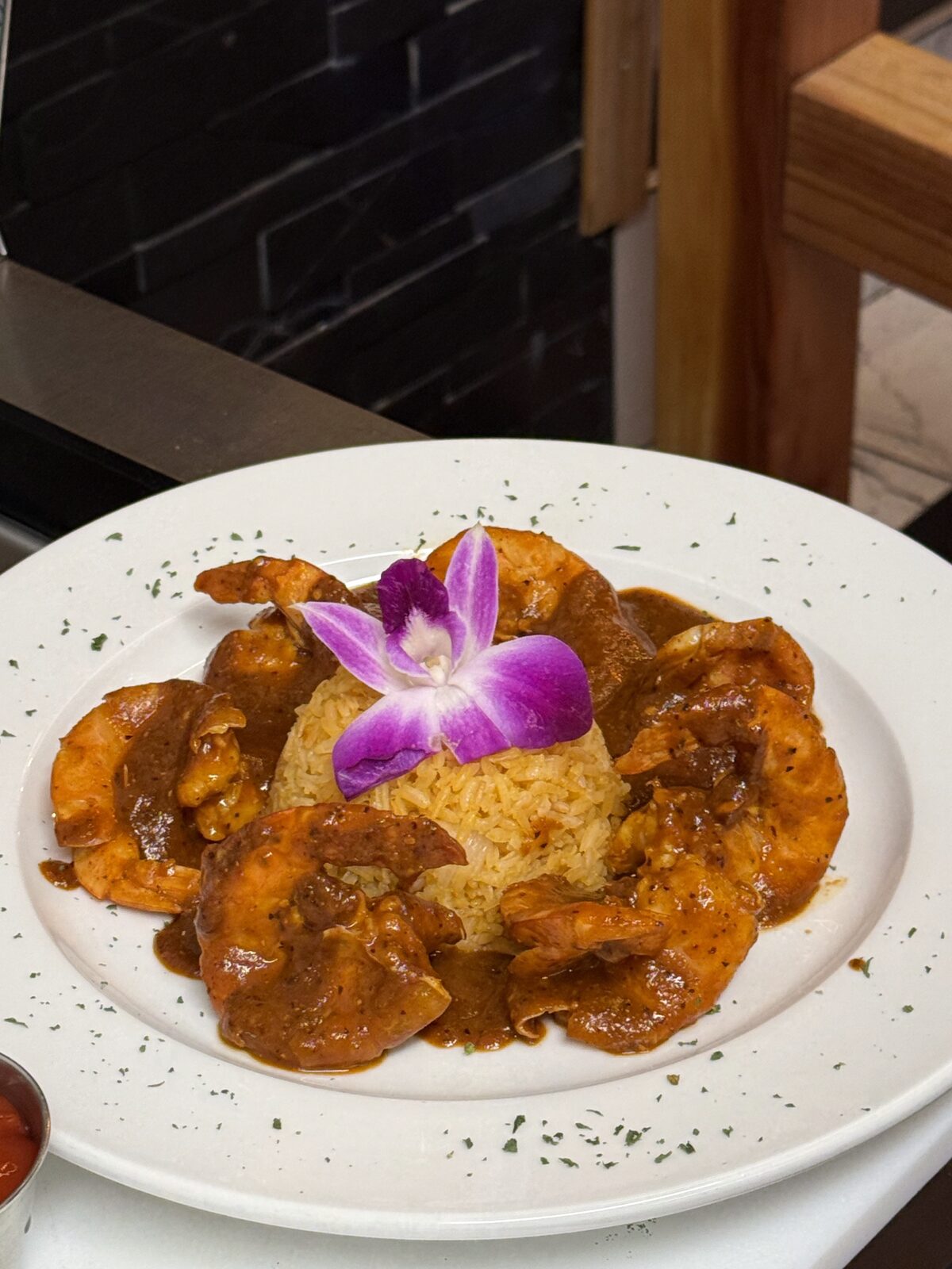 Plate from the Pasta y Chile kitchen
