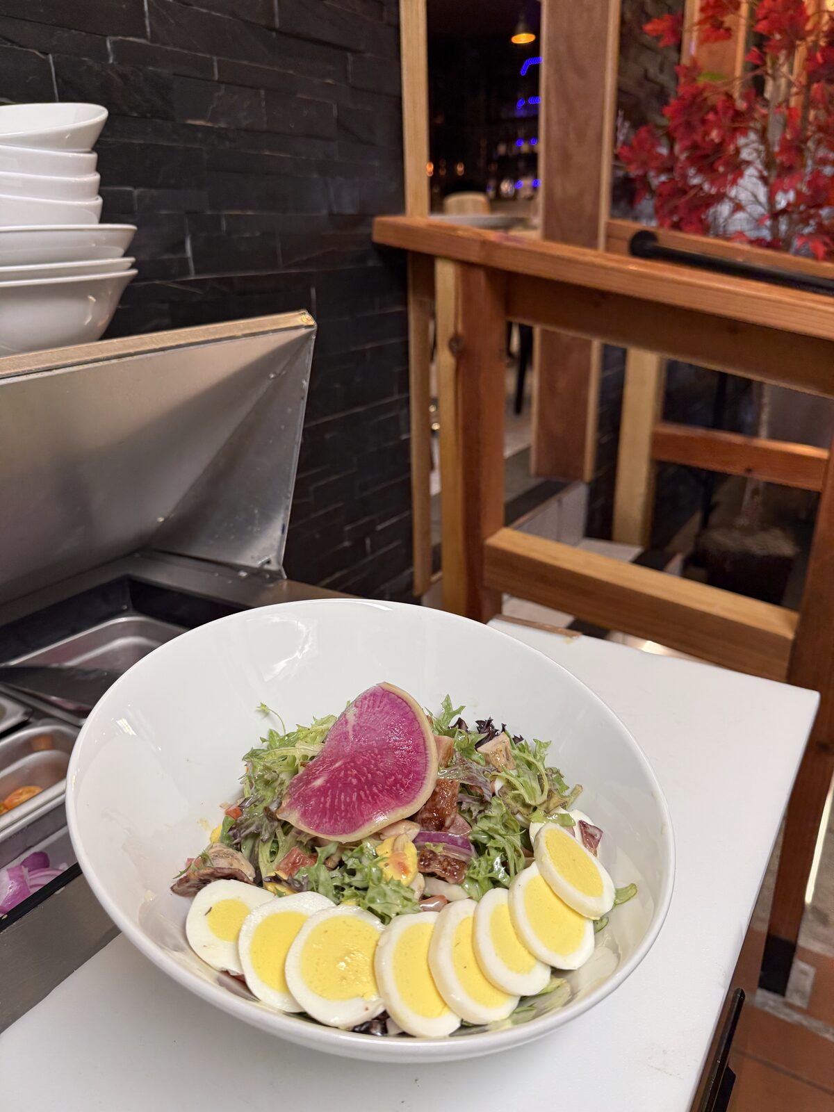 Plate from the Pasta y Chile kitchen